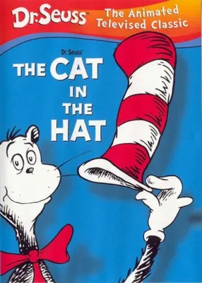 The Cat in the Hat (1971) White Water Bottle With Carabiner