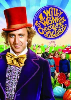 Willy Wonka and the Chocolate Factory (1971) White Water Bottle With Carabiner