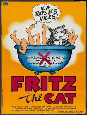 Fritz the Cat (1972) 11oz White Mug