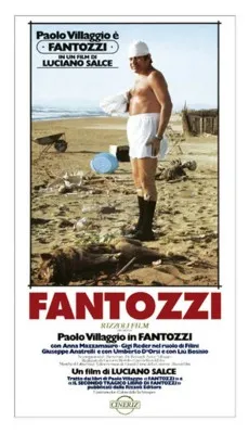 Fantozzi (1975) White Water Bottle With Carabiner