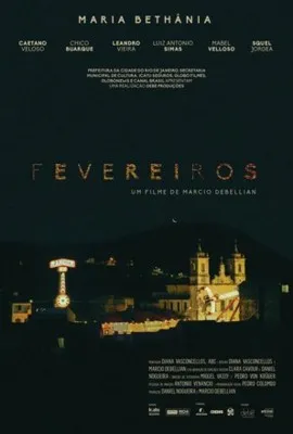 Fevereiros (2019) White Water Bottle With Carabiner