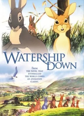 Watership Down (1978) White Water Bottle With Carabiner
