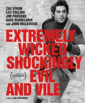 Extremely Wicked, Shockingly Evil, and Vile (2019) Round Flask