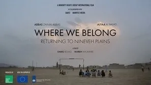 Where We Belong: Returning to Nineveh Plains (2019) White Water Bottle With Carabiner
