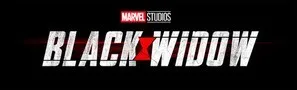 Black Widow (2020) White Water Bottle With Carabiner