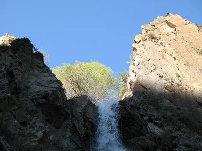 Waterfalls Round Flask