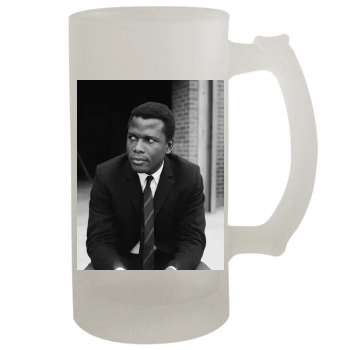 Sidney Poitier 16oz Frosted Beer Stein