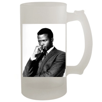 Sidney Poitier 16oz Frosted Beer Stein