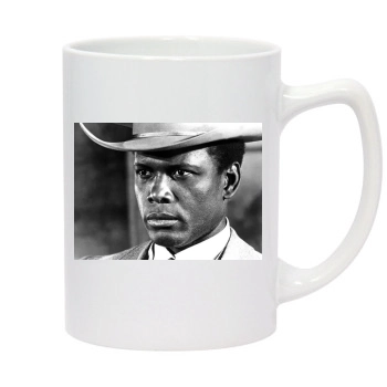 Sidney Poitier 14oz White Statesman Mug