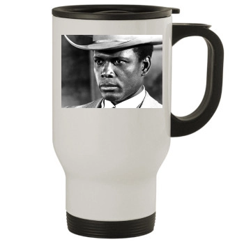 Sidney Poitier Stainless Steel Travel Mug