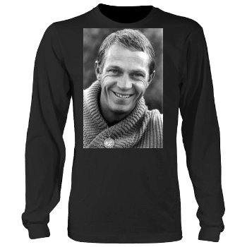 Steve Mcqueen Men's Heavy Long Sleeve TShirt