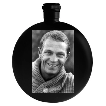 Steve Mcqueen Round Flask