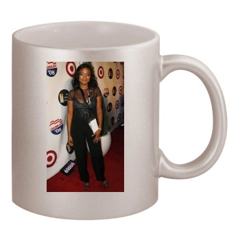 Tatyana Ali 11oz Metallic Silver Mug