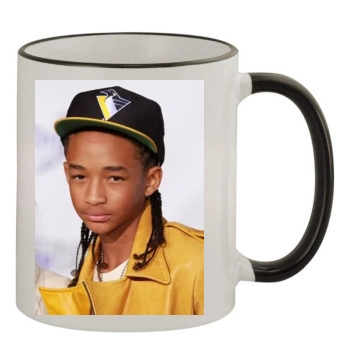 Jaden Smith 11oz Colored Rim & Handle Mug