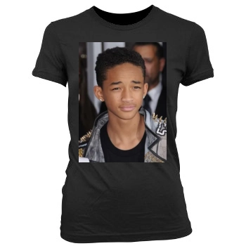 Jaden Smith Women's Junior Cut Crewneck T-Shirt