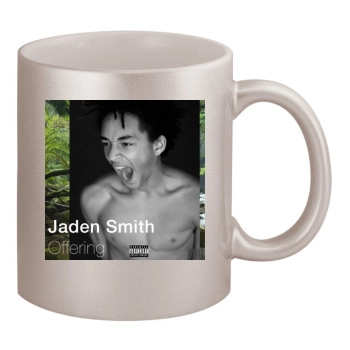 Jaden Smith 11oz Metallic Silver Mug