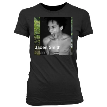 Jaden Smith Women's Junior Cut Crewneck T-Shirt