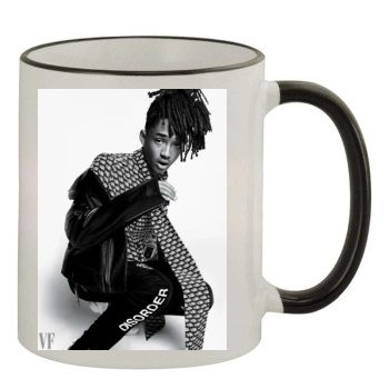 Jaden Smith 11oz Colored Rim & Handle Mug