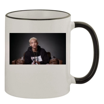 Jaden Smith 11oz Colored Rim & Handle Mug