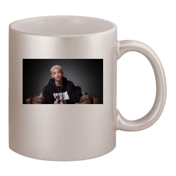 Jaden Smith 11oz Metallic Silver Mug