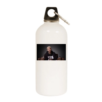 Jaden Smith White Water Bottle With Carabiner