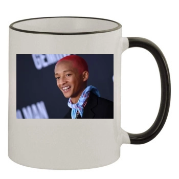 Jaden Smith 11oz Colored Rim & Handle Mug