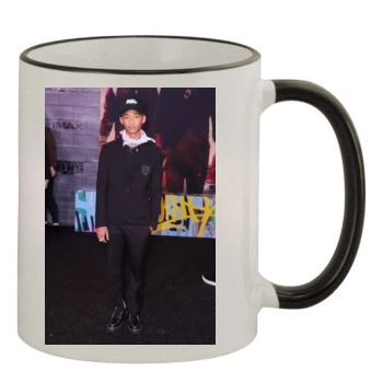 Jaden Smith 11oz Colored Rim & Handle Mug