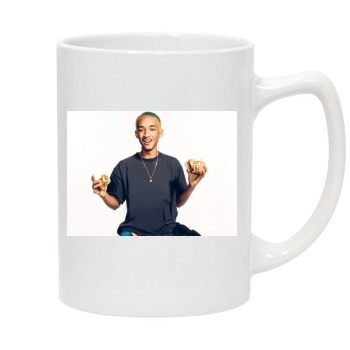 Jaden Smith 14oz White Statesman Mug