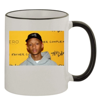 Jaden Smith 11oz Colored Rim & Handle Mug