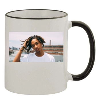 Jaden Smith 11oz Colored Rim & Handle Mug