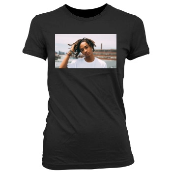 Jaden Smith Women's Junior Cut Crewneck T-Shirt