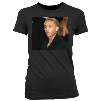 Jaden Smith Women's Junior Cut Crewneck T-Shirt