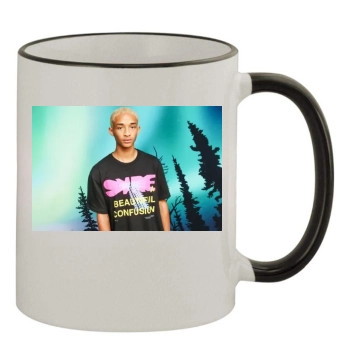 Jaden Smith 11oz Colored Rim & Handle Mug