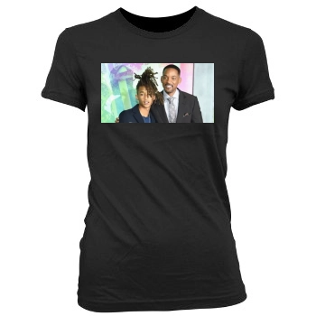 Jaden Smith Women's Junior Cut Crewneck T-Shirt