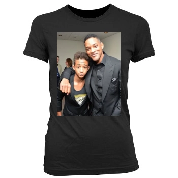 Jaden Smith Women's Junior Cut Crewneck T-Shirt