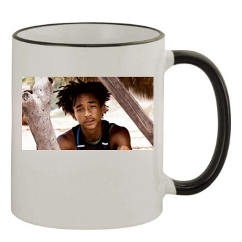 Jaden Smith 11oz Colored Rim & Handle Mug
