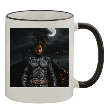 Jaden Smith 11oz Colored Rim & Handle Mug