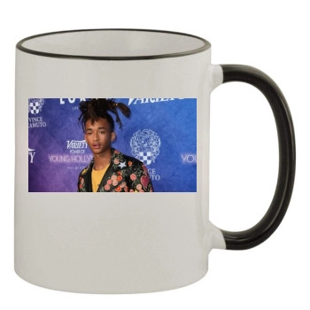 Jaden Smith 11oz Colored Rim & Handle Mug