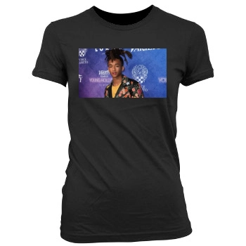 Jaden Smith Women's Junior Cut Crewneck T-Shirt