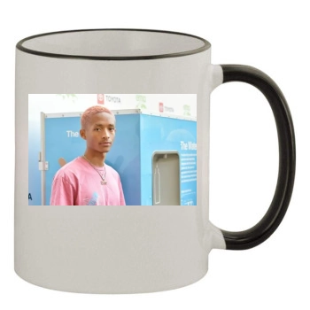 Jaden Smith 11oz Colored Rim & Handle Mug