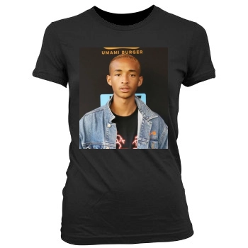 Jaden Smith Women's Junior Cut Crewneck T-Shirt