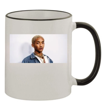 Jaden Smith 11oz Colored Rim & Handle Mug