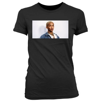 Jaden Smith Women's Junior Cut Crewneck T-Shirt