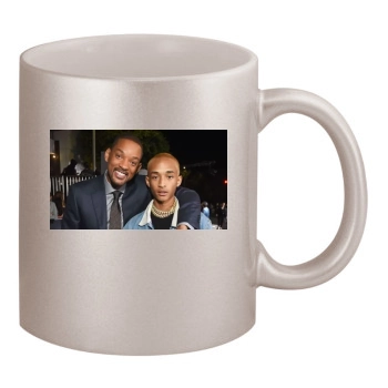 Jaden Smith 11oz Metallic Silver Mug