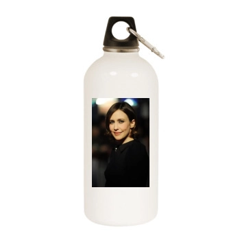 Vera Farmiga White Water Bottle With Carabiner