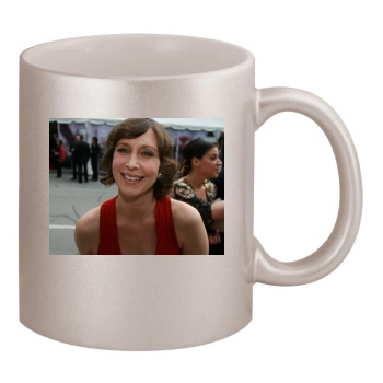 Vera Farmiga 11oz Metallic Silver Mug