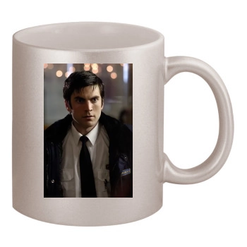 Wes Bentley 11oz Metallic Silver Mug