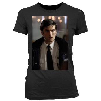 Wes Bentley Women's Junior Cut Crewneck T-Shirt