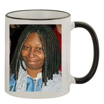 Whoopi Goldberg 11oz Colored Rim & Handle Mug