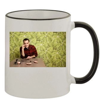 Will Forte 11oz Colored Rim & Handle Mug